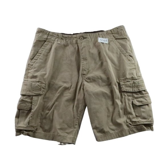 UNION BAY Shorts Men's Cargo Pockets Relaxed Fit Brown Size 42 - Picture 12 of 12